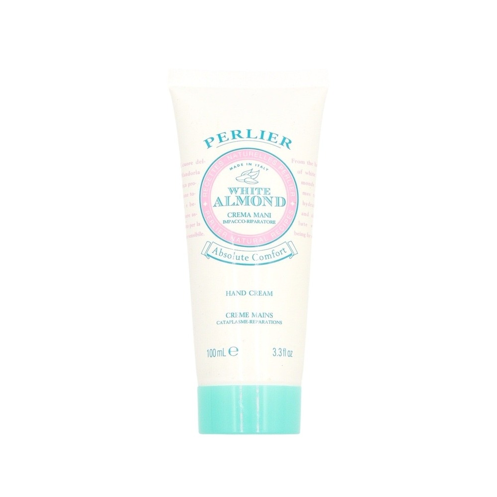Perlier - White Almond Absolute Comfort Hand Cream - 3.3 fl oz / 100 ml